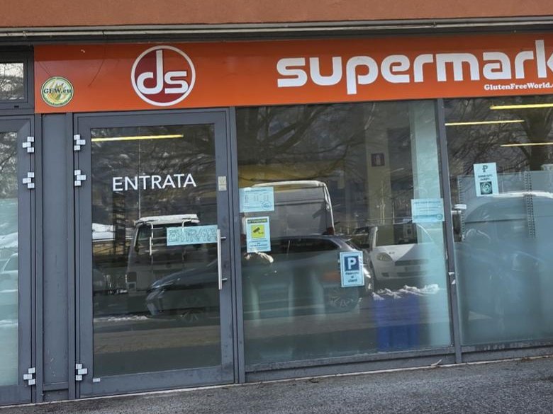 the GlutenFreeWorld entrance in Trento